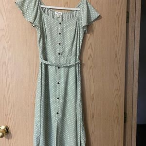 Green dress size M in great condition